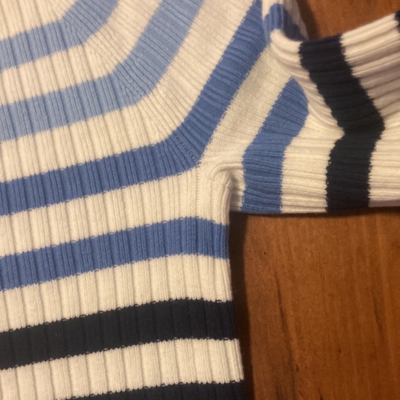 Talbots striped cardigan. Size Mp - Picture 6 of 7